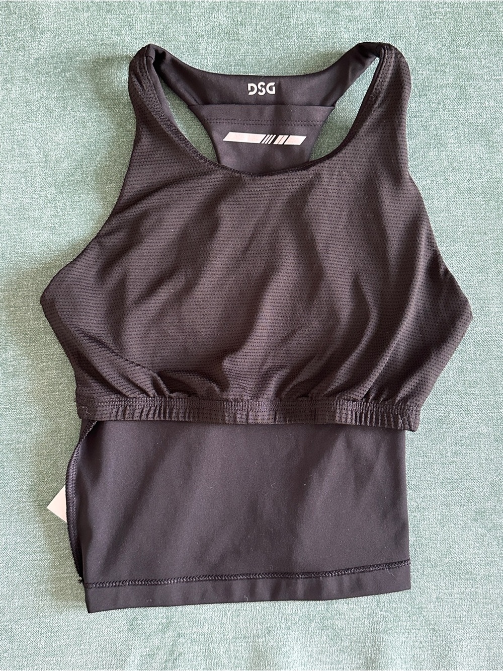 NWOT DSG Black Women's XS Racerback Tank Dry fit - Picture 4 of 10